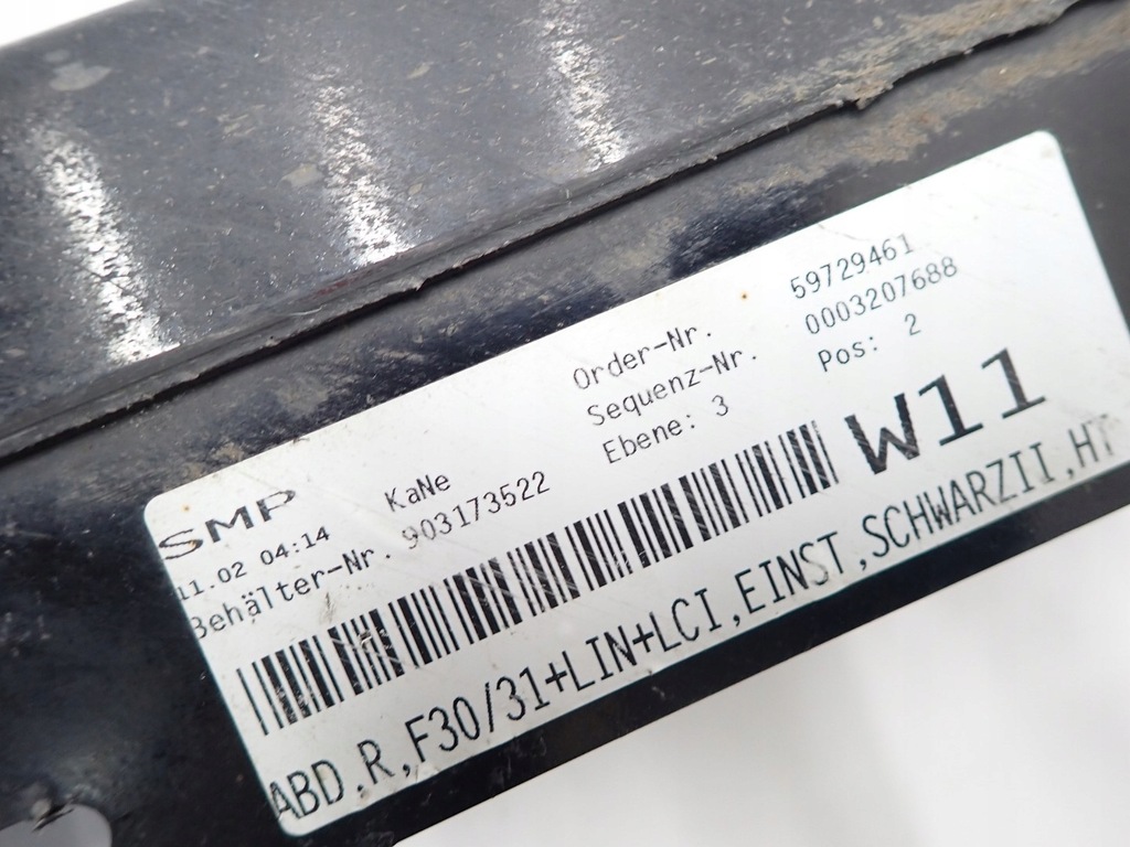 фото №7, Молдинг порог порог правая bmw f30 16r