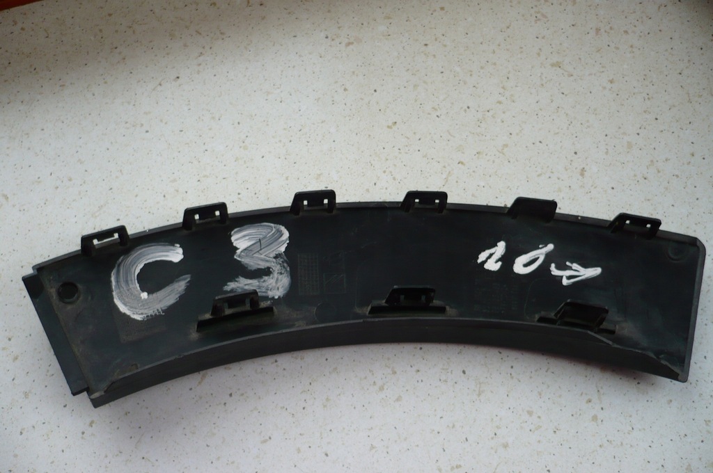 фото №9, Citroen c3 iii 2016- молдинг бампера права задня