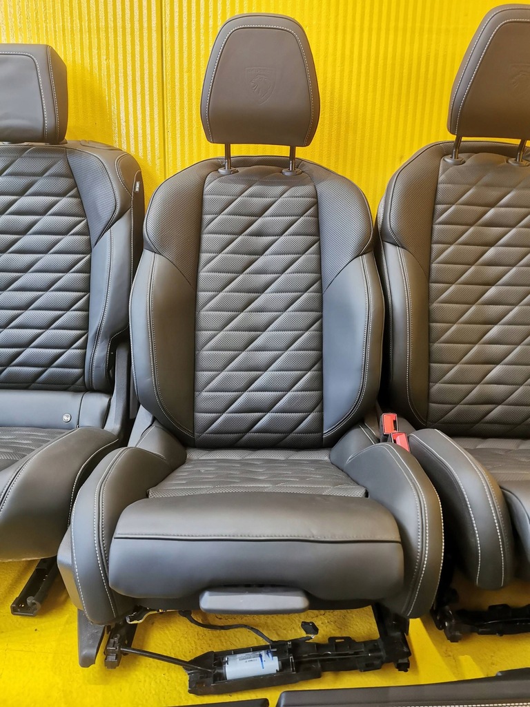 фото №14, Peugeot 5008 iii сиденье сиденья заднее сиденье обшивки туннель комплект 23r.- #