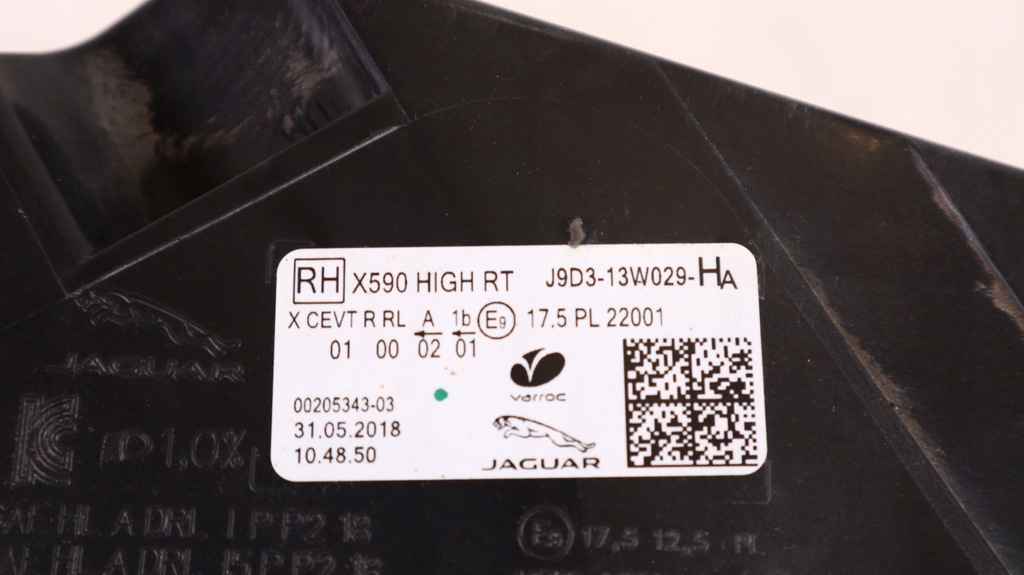 фото №10, Jaguar i-pace x590 лампа правая перед led j9d3-13w029-ha