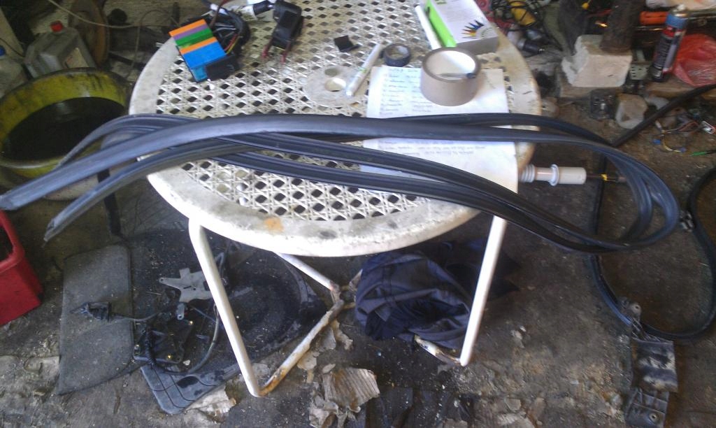 фото №1, Astra ii g kombi - прокладка дверь правый левый задняя