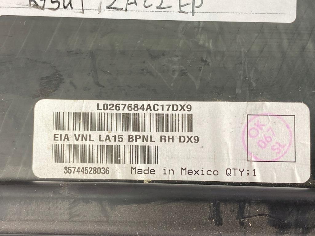 фото №10, Задняя панель спинка сиденье правого dodge challenger 2015+ usa