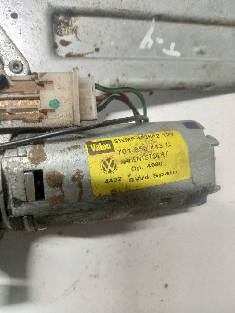 фото №6, Механізм двірники кришки правий задня задній vw t4