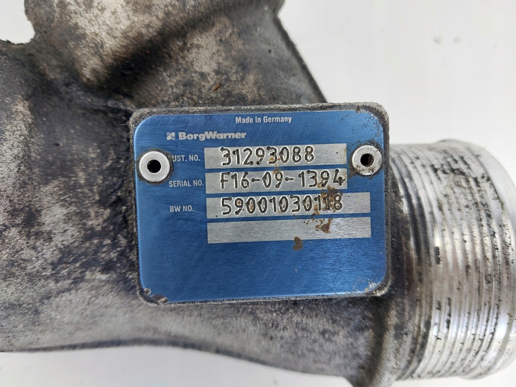 фото №6, Клапан воздуха резонатор 31293088 30774691 volvo xc60 i 2.4 d5