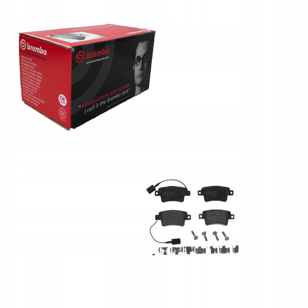 фото №1, Brembo гальмівні колодки гальмівний. fiat punto evo 09-задня