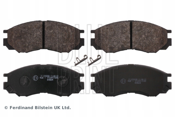 фото №1, Blue print тормозные колодки ham. mitsubishi p. l200 l400 2,5