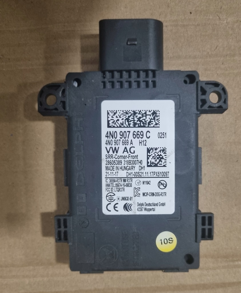 фото №1, Audi a6 a7 a8 4k 4n радар датчик ассистент поперечина 4n0907669c