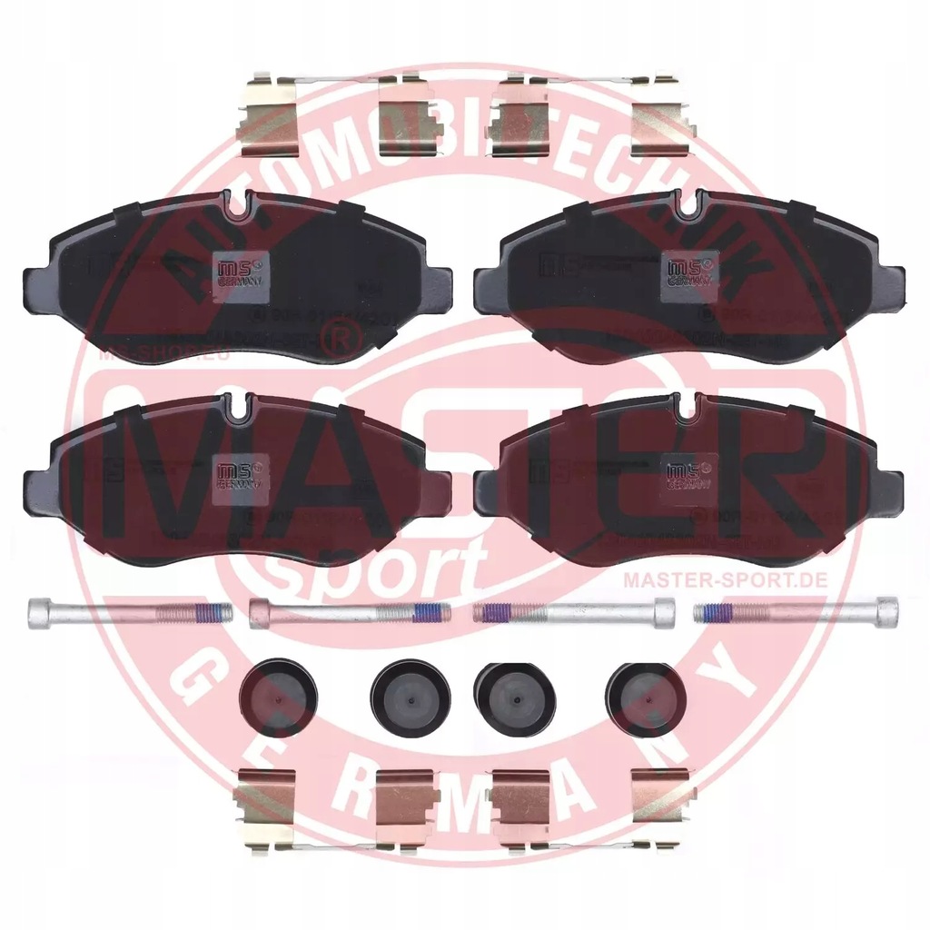 фото №16, Master-sport germany 13046048302n-set-ms набір гальмівних колодок гальмівних,