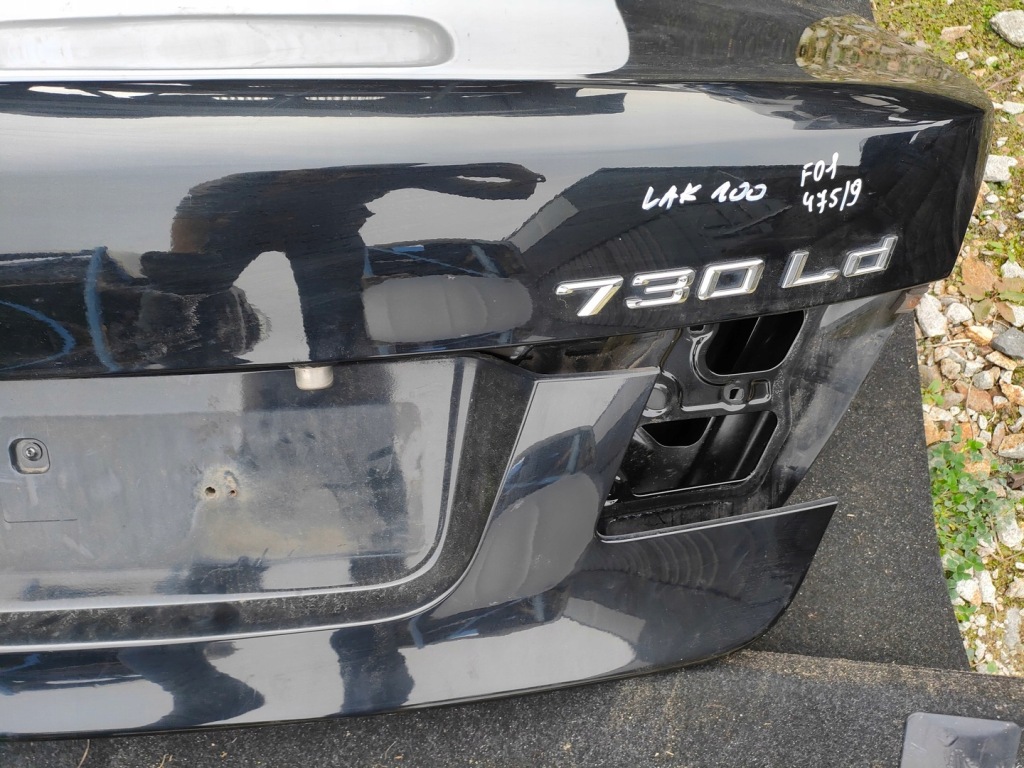 Bmw f01 кришка багажника black sapphire Оригінал