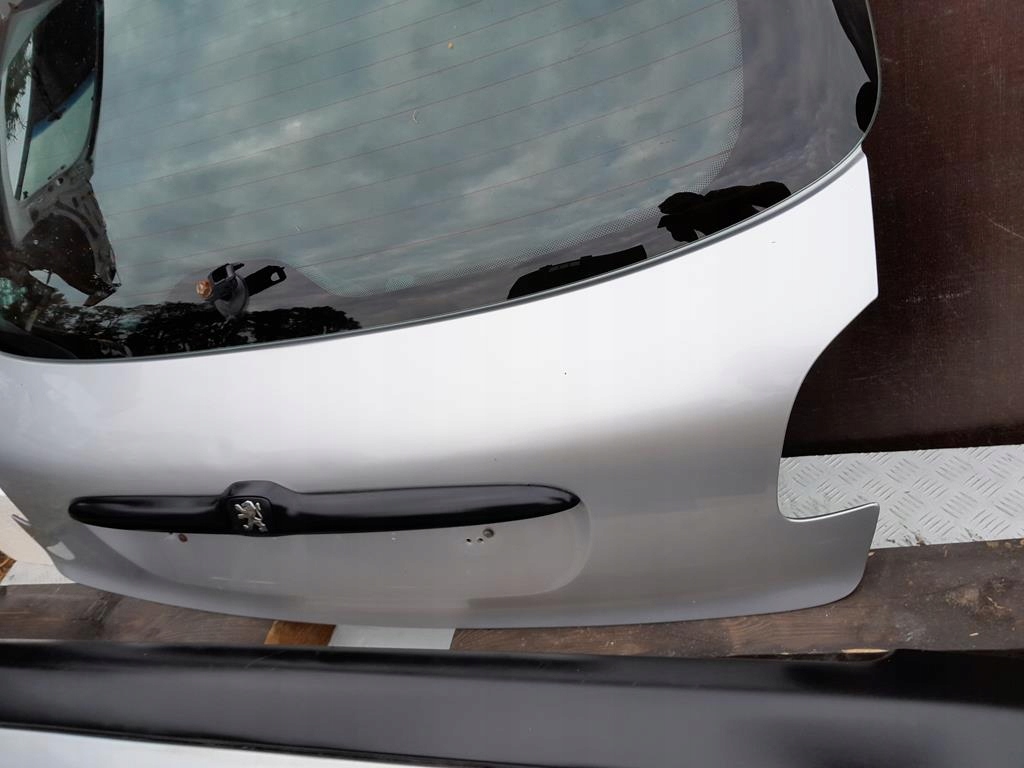 фото №9, Peugeot 206 98-03 hb 3-d комплектна кришка багажника кришка багажника ezr