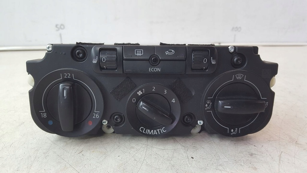 фото №1, Панель кондиционера vw eos 2,0 fsi