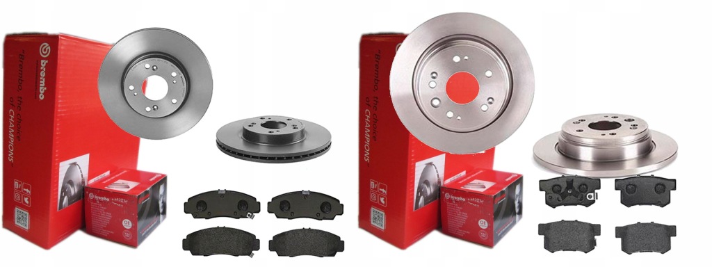 фото №1, Гальмівні диски гальмівні колодки p+t brembo honda fr-v 282mm