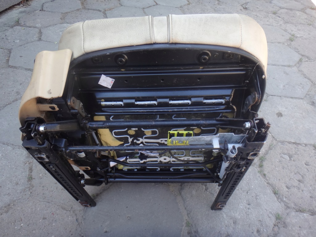 фото №9, Сиденье правый перед передний пассажира bmw x3 e83 бежевая кожа