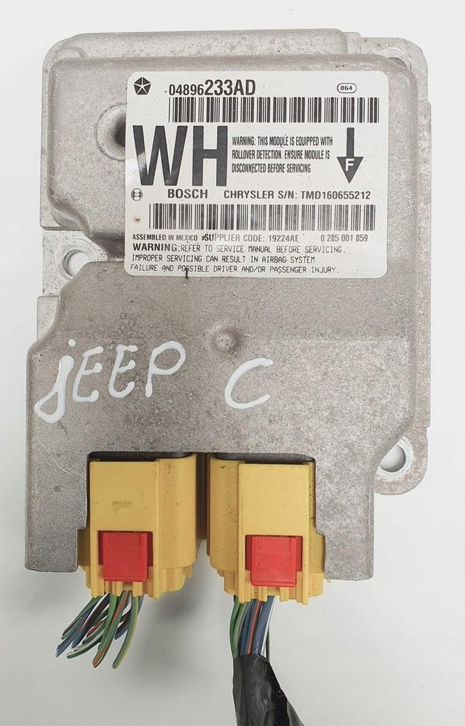 фото №1, Датчик air bag подушка безопасности jeep grand cherokee iii wh