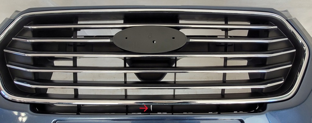 фото №10, Бампер перед решётка радиатора усилитель решетка ford transit custom lift 2017-