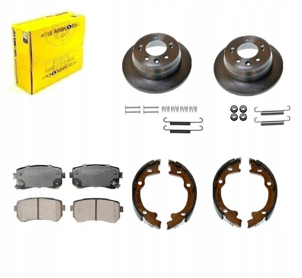 фото №1, Гальмівні диски гальмівні колодки гальмівні колодки hyundai ix35 2010- задня 284mm