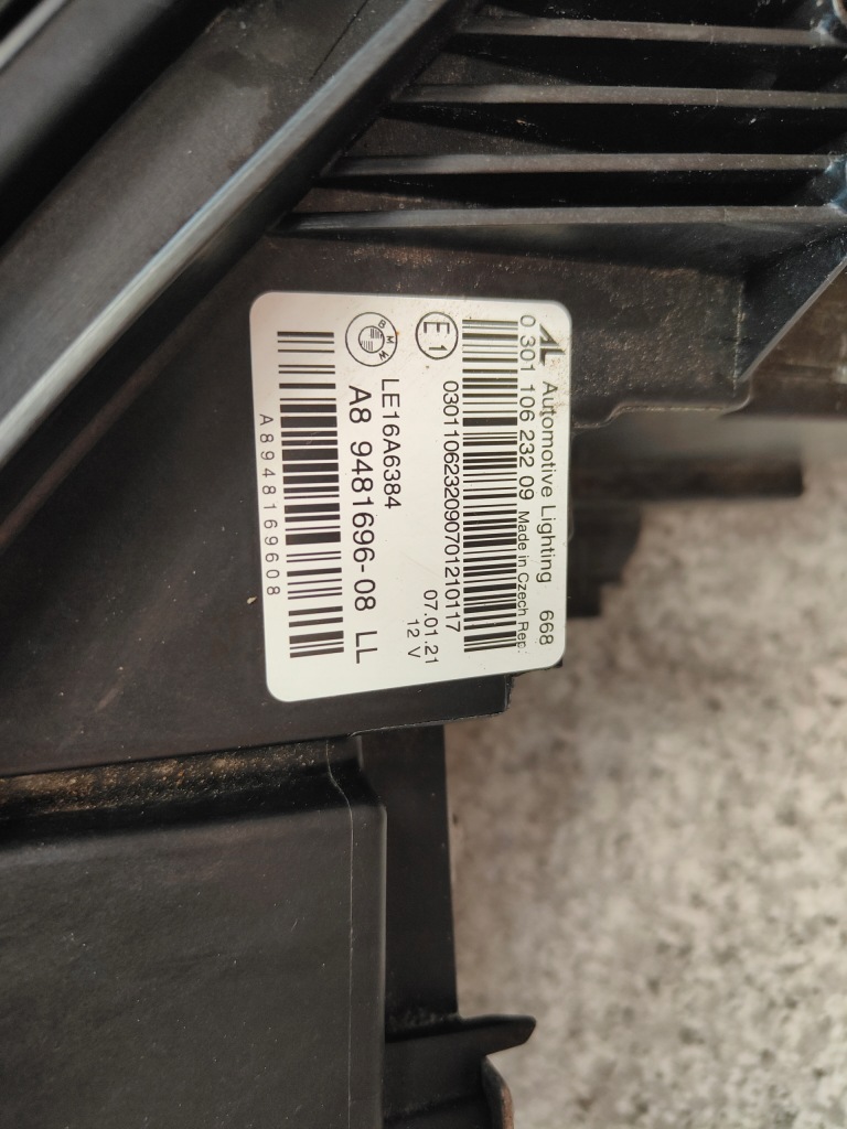 Bmw g20 g21 фари перед фара ліва права комплект full led 9481695 9481696 Оригінал