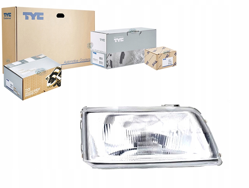 фото №1, Фара h4 гидравлический цвет вкладыш: серебристый