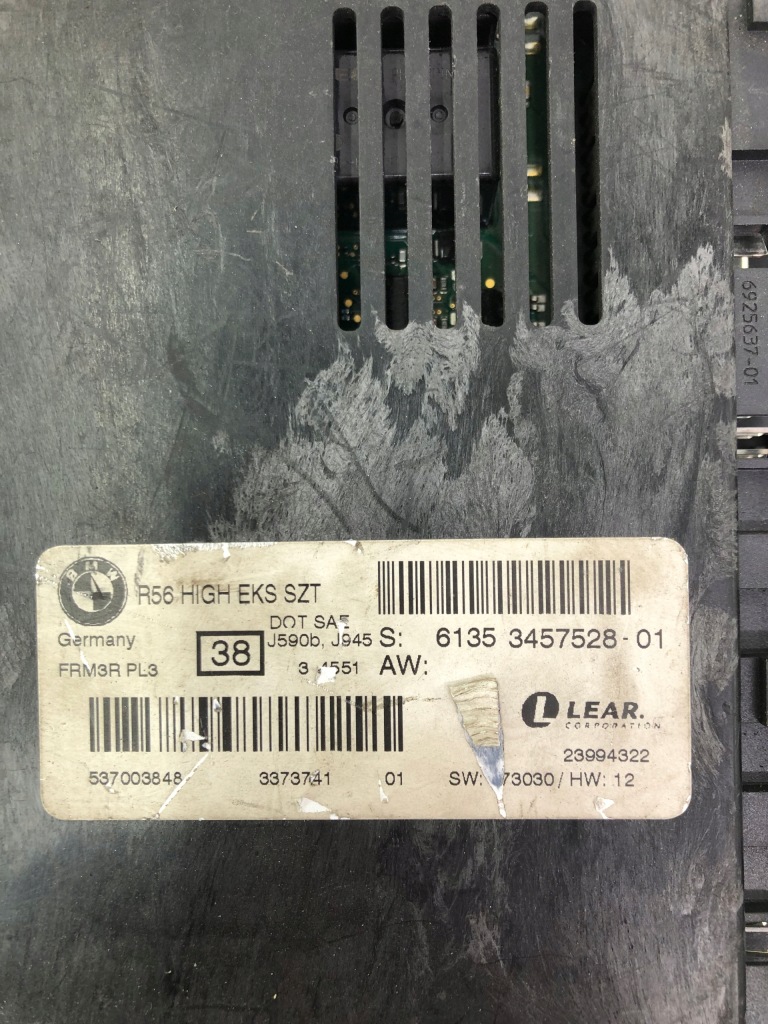 Mini r56 r60 модуль блок управления света 3457528 Цена