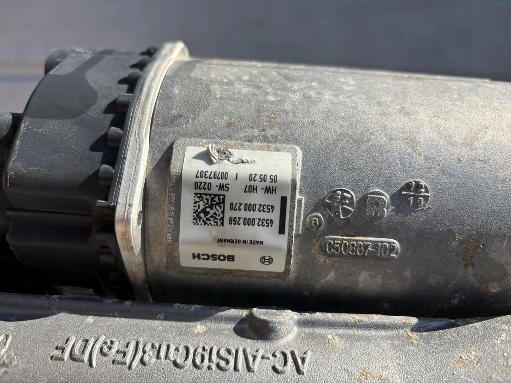 фото №6, Porsche taycan 4s рейка рульова трансмісія кермова eu. 9j1423051j