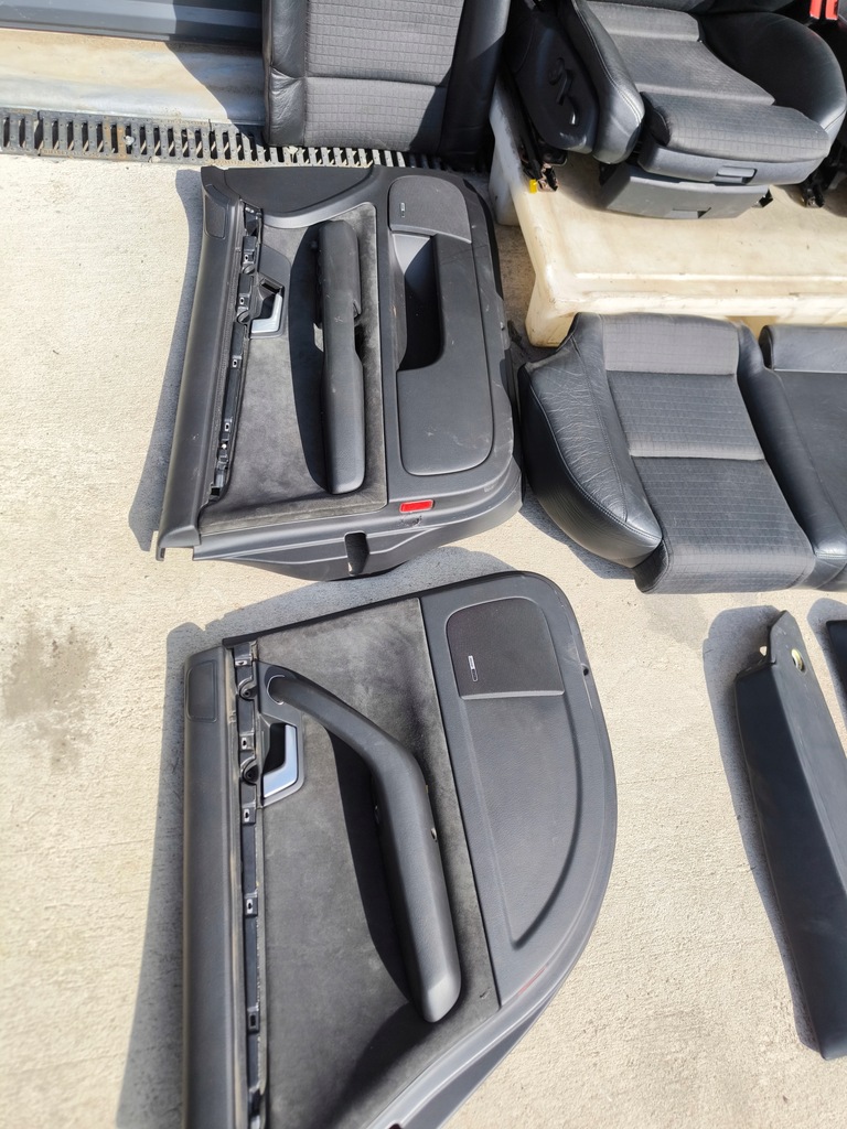 фото №8, Сидіння сидіння audi s4 b6 b7 pół шкіра recaro електрика комплект europa !!!