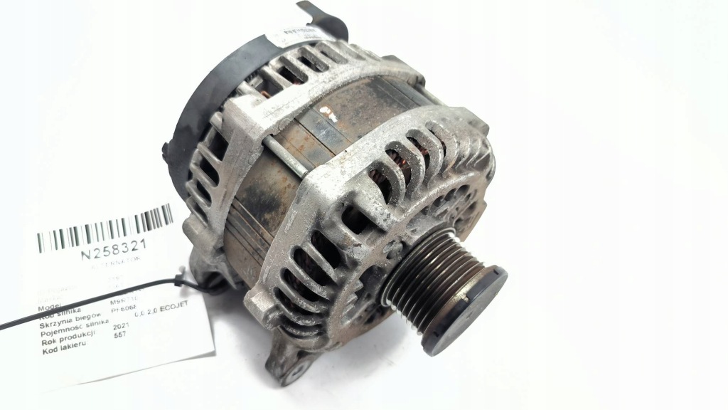 фото №3, Генератор 231004436r fiat talento