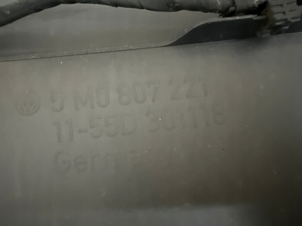 фото №8, Бампер перед передний volkswagen vw golf vi plus lift 6xpdc омыватель