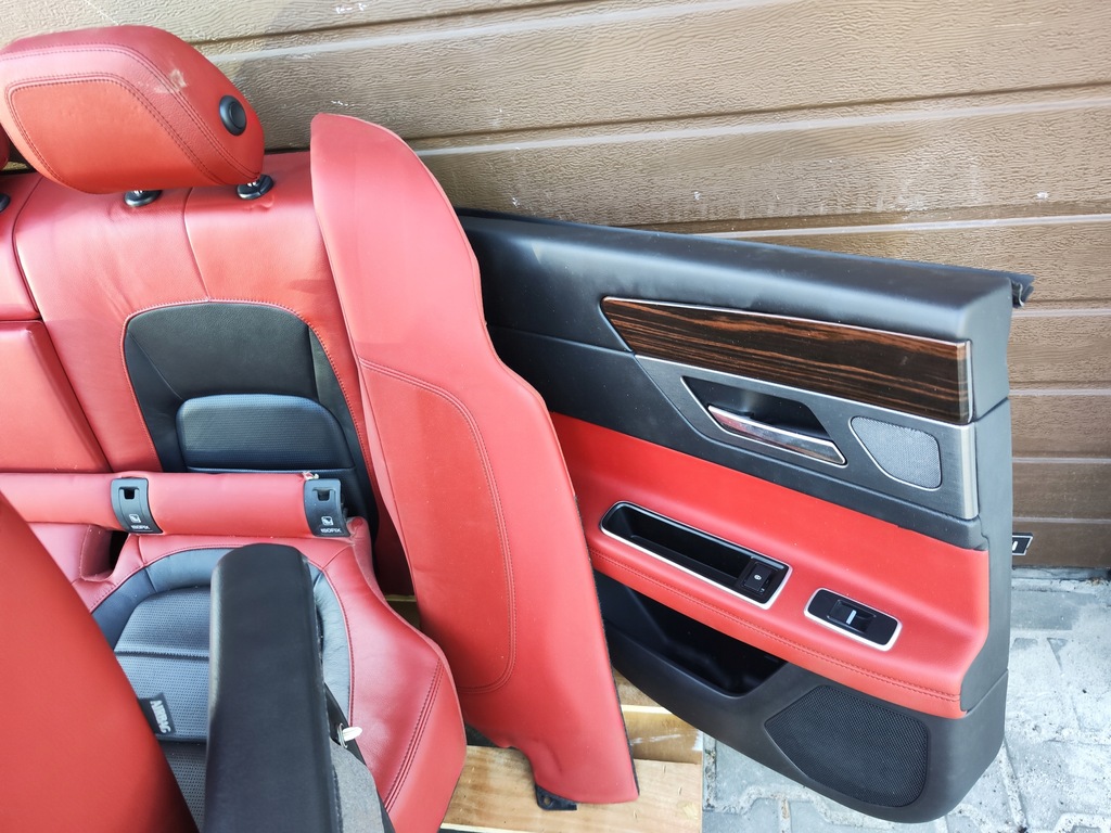 фото №12, Сиденья заднее сиденье обшивки кожа jaguar xf s x260