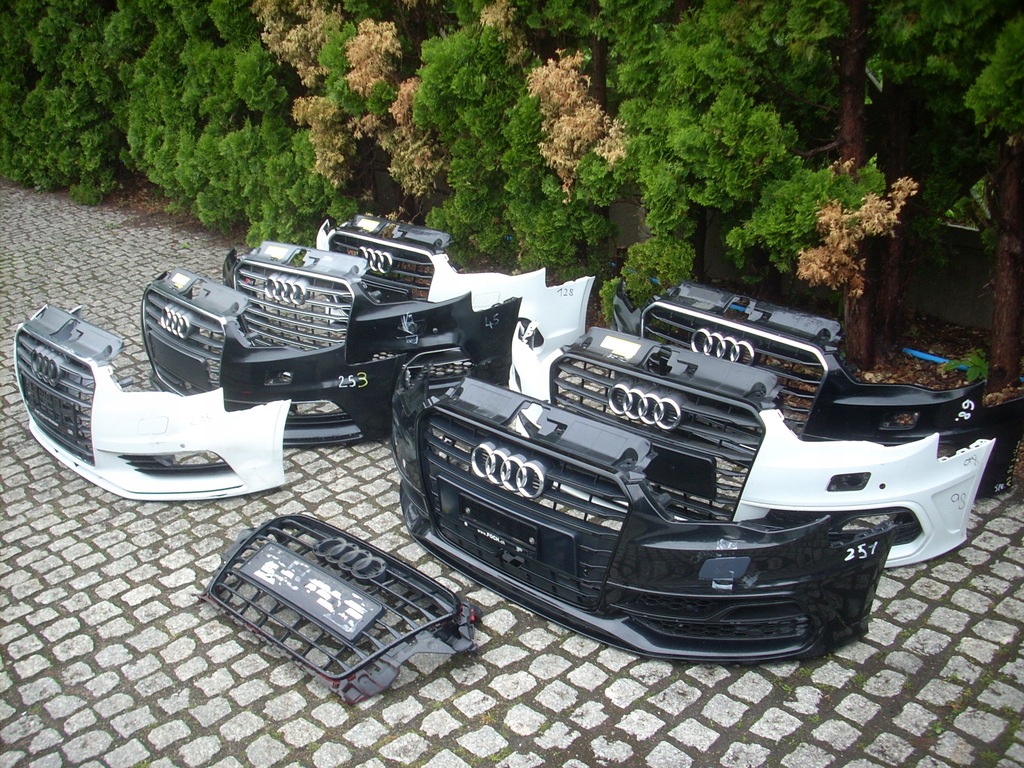 фото №10, Audi s3 a3 s-line 8v sedan перед бампер передний ew. lift sline