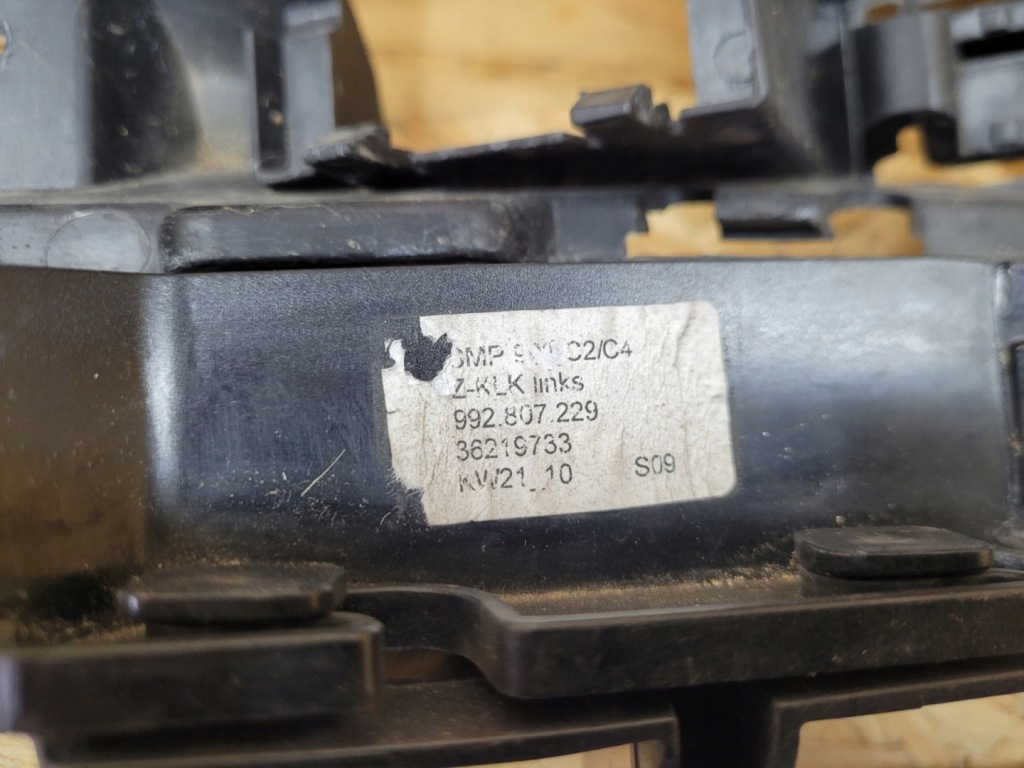 фото №15, Решётка бампера перед левая воздуховод воздуха porsche carrera 911 992 19-