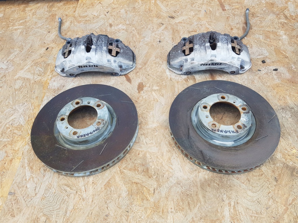 фото №1, Porsche panamera 970 супорти гальмівні диски гальмівні задня комплект