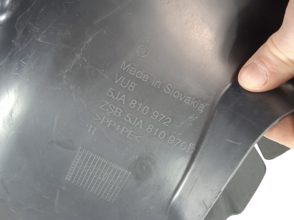 фото №4, Skoda rapid toledo iv підкрилок праве задня 5ja810972