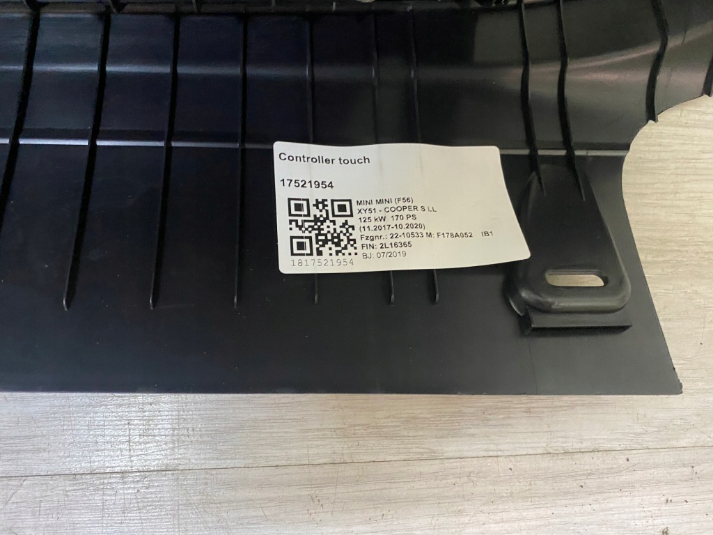 фото №3, Mini cooper f56 тунель середній