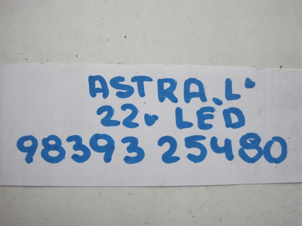 фото №11, Лампа лампы задняя opel astra l vi led 9839325380 9839325480 do крышки