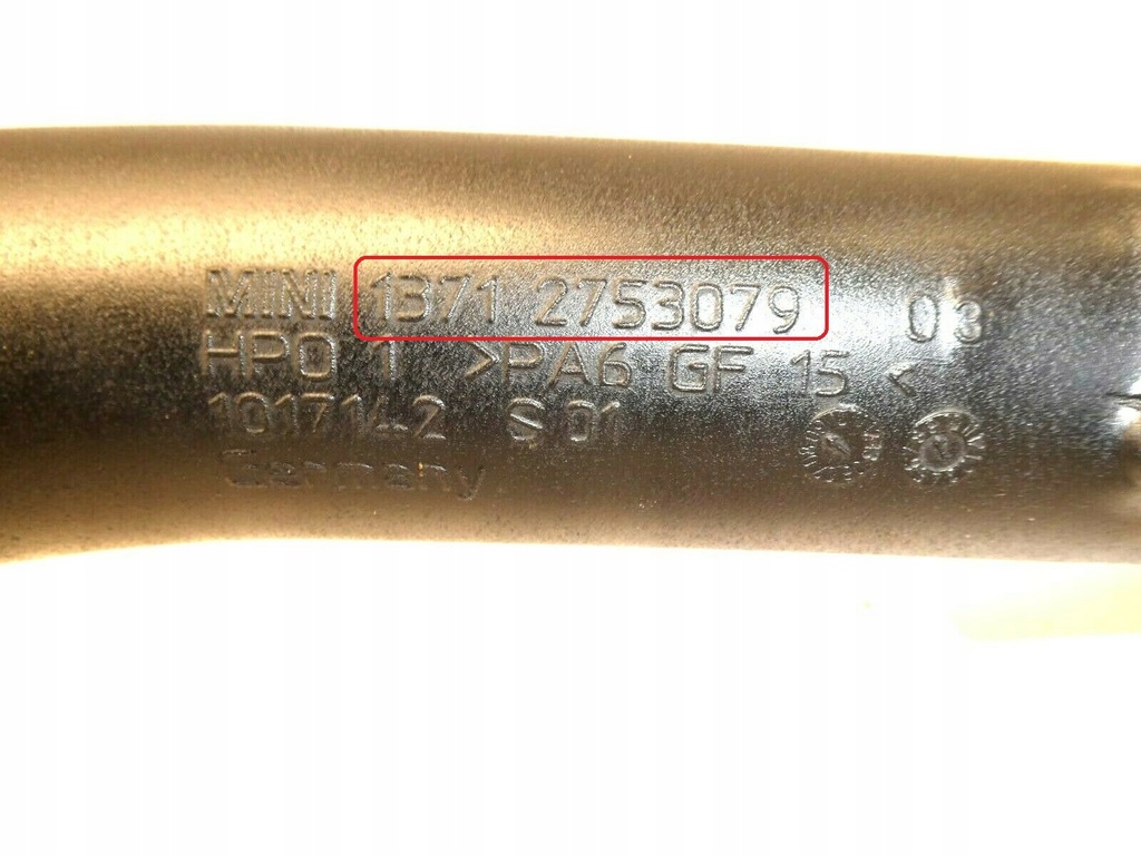 фото №11, Труба wąż турбіни mini cooper 1.6 d one 13712753079