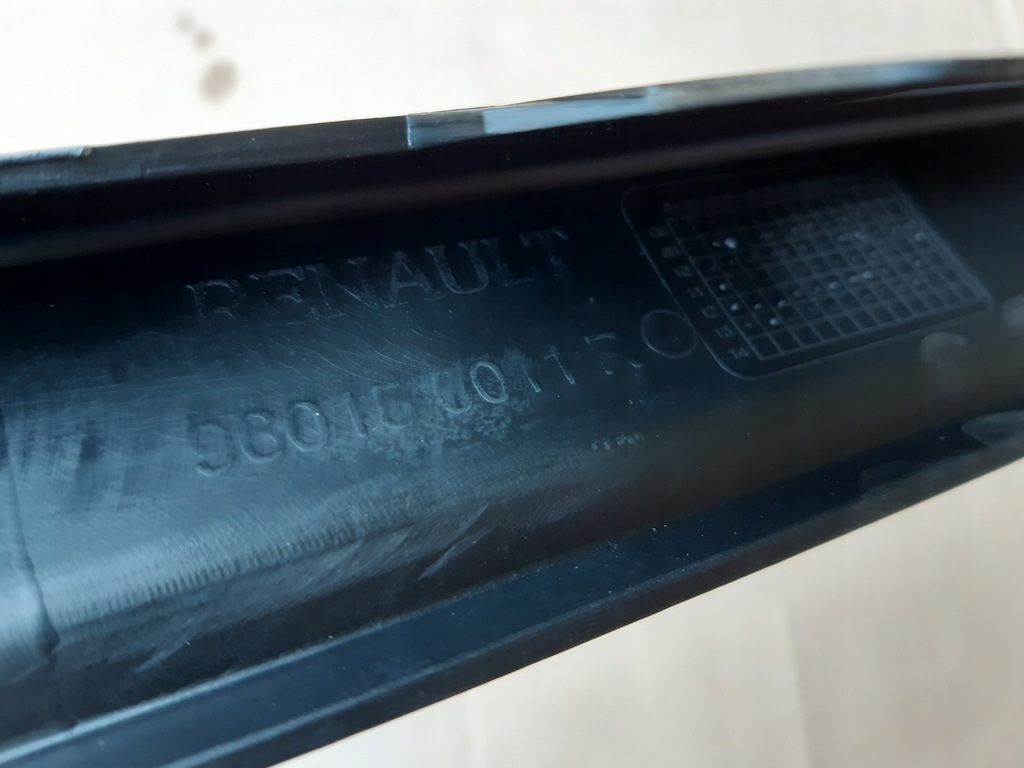 фото №10, Nowe renault fluence 10-13 спойлер бампера передній перед 960150011r