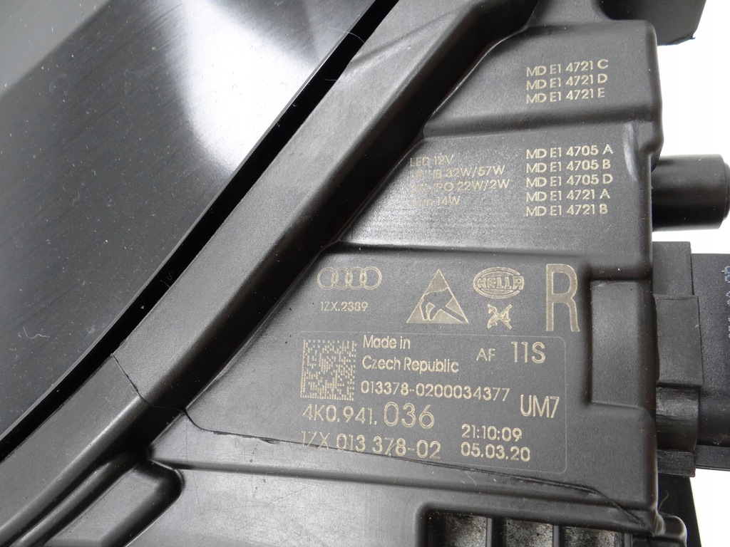 фото №16, Audi a6 c8 4k0 лампа права full led matrix комплектна 4k0941036 bdb