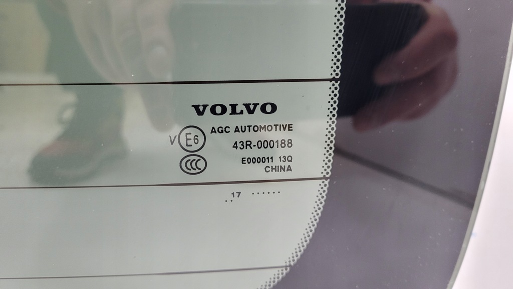 фото №6, Volvo s90 2016 скло задня задня кришки 31651602 оригінальна fv