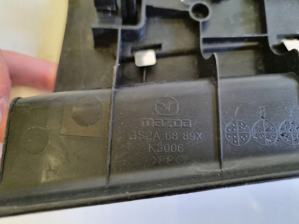 фото №11, Захист заднього поперечина багажника mazda 6 gh kombi оригінал gs2a6889x