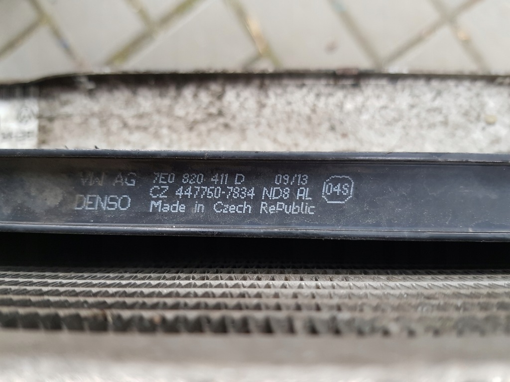 фото №7, Радиатор радиатор воздуха vw transporter t5 fl