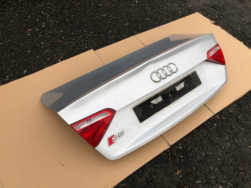 фото №3, Кришка багажника задня задня audi a5 s5 8t 3d idealna lx7w kpl