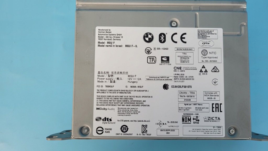 фото №13, Bmw 2' f44 228i xdrive радио navi навигация ci 5 a4f d68 01 5a4fd68