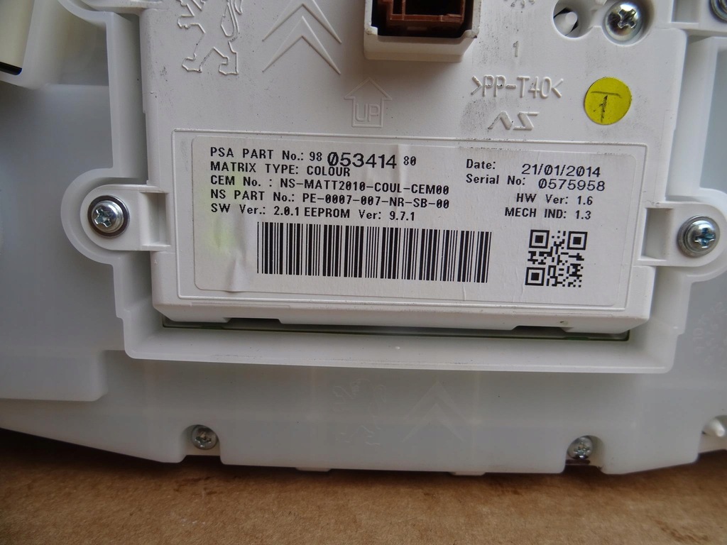 фото №7, Peugeot 208 счетчик приборы europa 9805396880