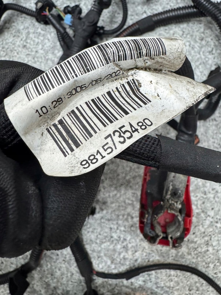 фото №9, Джгут електропроводка двигуна 1.5 hdi combo e iv berlingo partner 9821963880