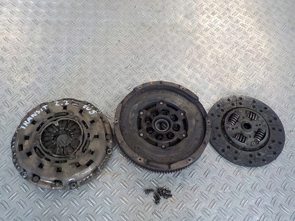 фото №4, Transit 2.2 euro 5 сцепление полный двухмассовый маховик