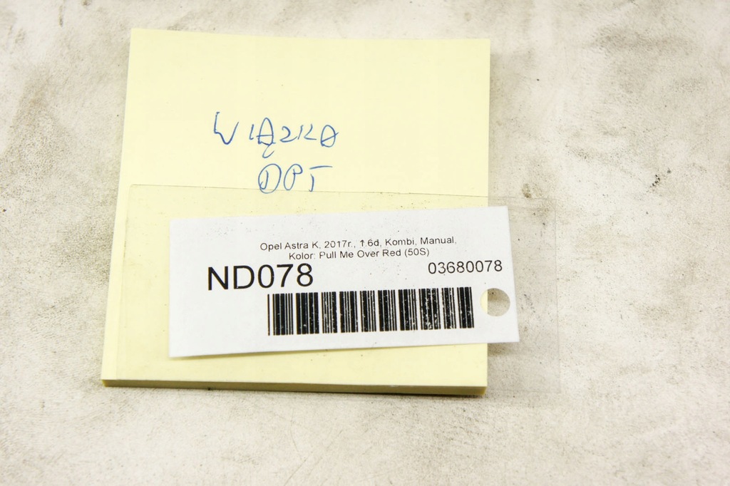 фото №8, Nd078 opel astra k жгут дверь правый задняя kombi