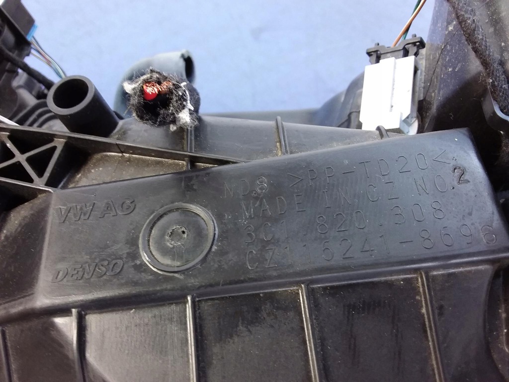 фото №12, Vw eos отопитель воздуходувка воздуха 1k1820003