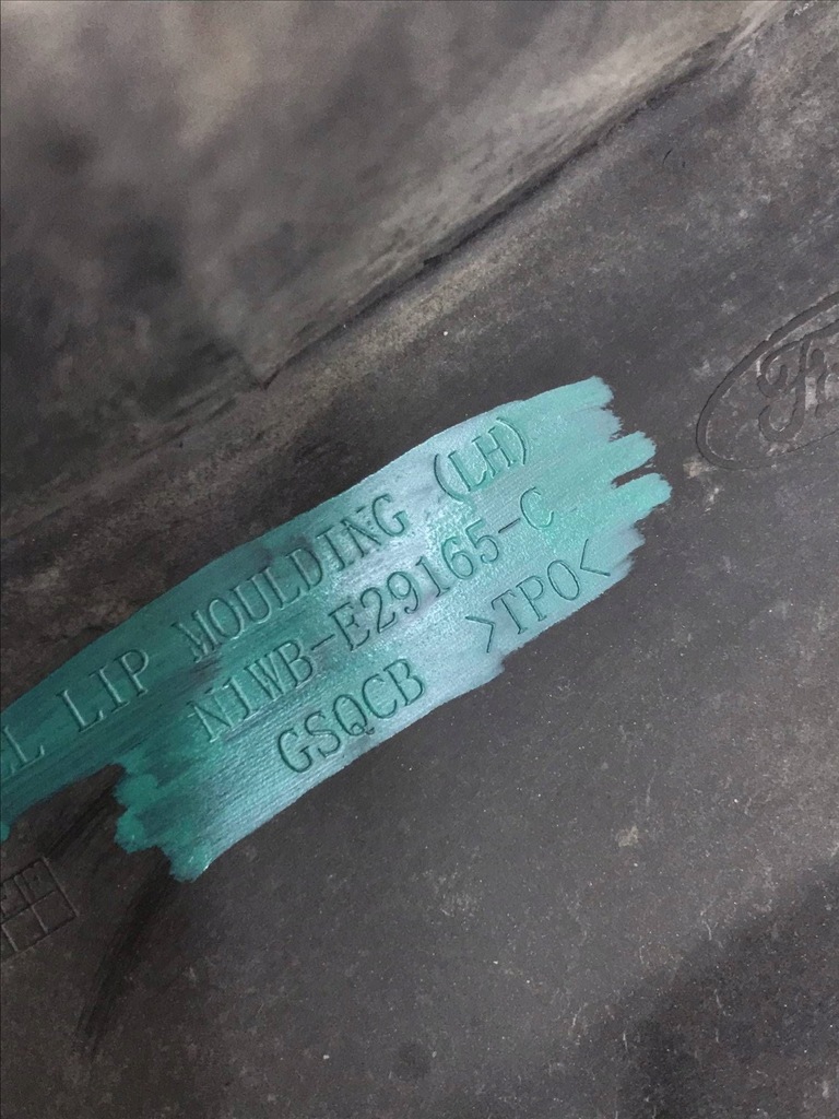 фото №11, Ford ranger 2018 левая сторона молдинг крыла заднего n1wb-e29165-c