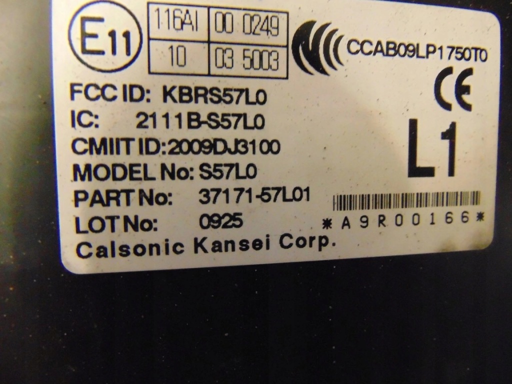 фото №6, Бортовий комп'ютер блок керування набір замок запалювання suzuki kizashi