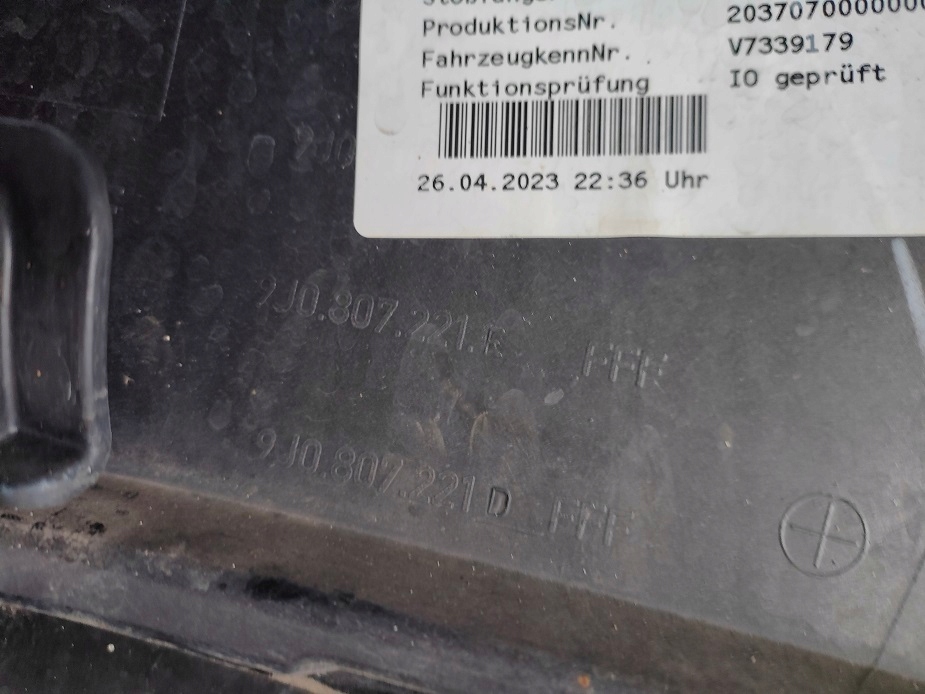 фото №14, Бампер перед 9j0807221d porsche taycan 9j1 20^